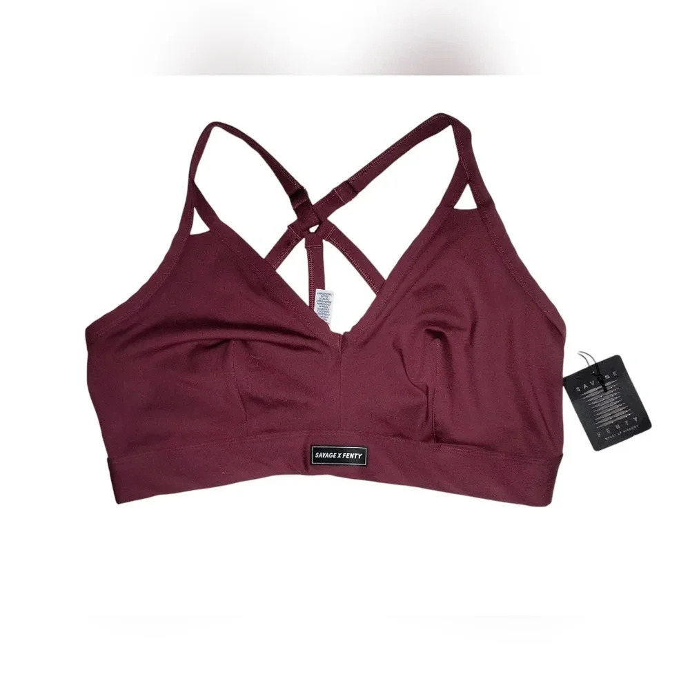Savage X Fenty Women's Sport by Rihanna Spotlight Athletic Low-impact Bra 3X NWT